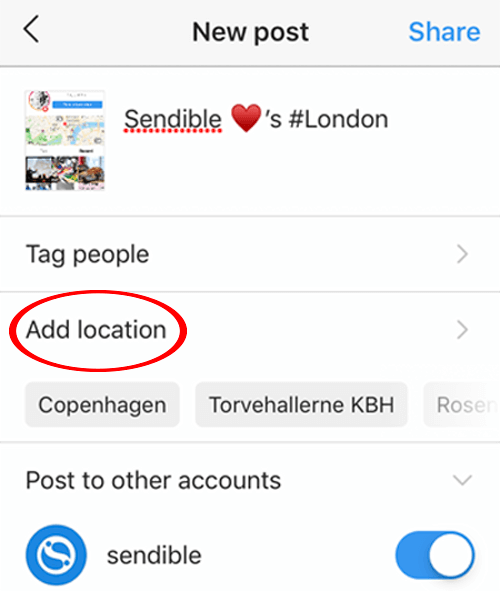 instagram search by location